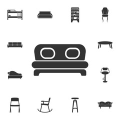 sofa  icon. Detailed set of furniture icons. Premium quality graphic design. One of the collection icons for websites, web design, mobile app