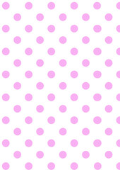 Pink polka dots