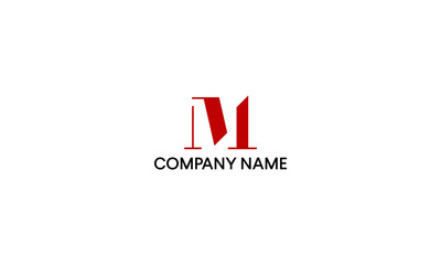 Letter M logo design