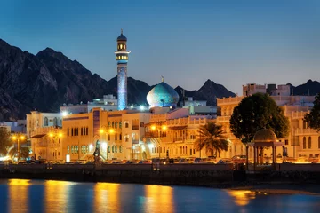 Foto op Plexiglas Muttrah Corniche, Muscat, Oman © Lukas