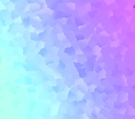 Abstract  spectacular low poly beautiful floral mosaic background.