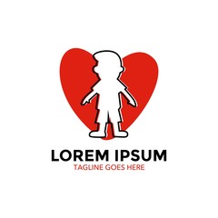 preschool logo. children. kids. toy. kindergarten. vector illustration