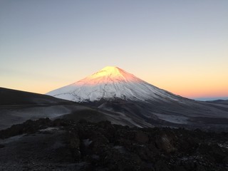 Vulkan Lonquimay in Chile