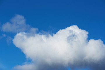 Big clear white cloud