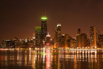 Fototapeta na wymiar Chicago Downtown