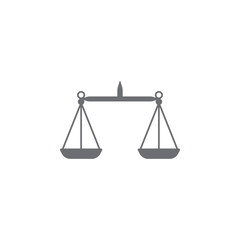 Libra icon. Simple element illustration. Libra symbol design template. Can be used for web and mobile