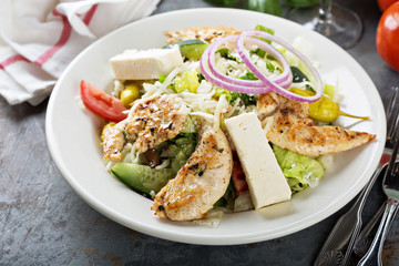 Grilled chicken salad