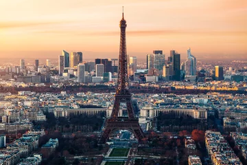 Selbstklebende Fototapeten Pariser Eiffelturm © Beboy