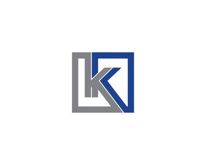 Double K Letter Logo Icon 2