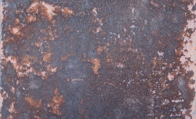 Texture of painted plas