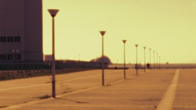 黄昏の海路