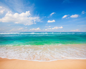 beach and tropical sea
