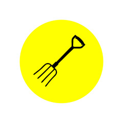 Garden forks. Vector Illustration