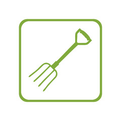 Garden forks. Vector Illustration
