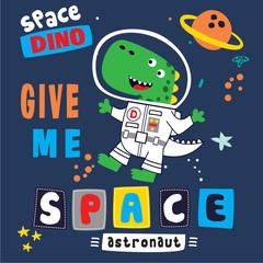 give me space cartoon vector