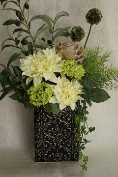 プリザーブドフラワー作品