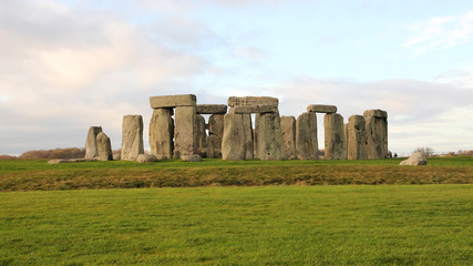 the stones of Stonehenge, England