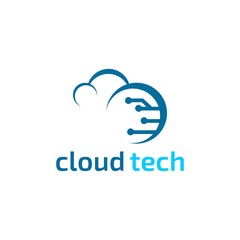 Cloud Tech Logo vector