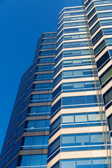 Fototapeta premium Skyscraper bottom view