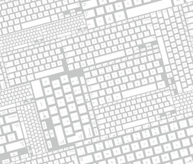 Seamless pattern with computer keyboard keys