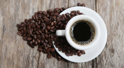 fond et texture de café