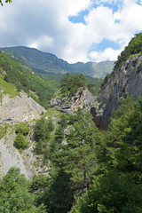 Alagir gorge. Republic of North Ossetia - Alania, Russ