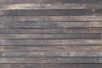 Brown old wood plank wall texture background