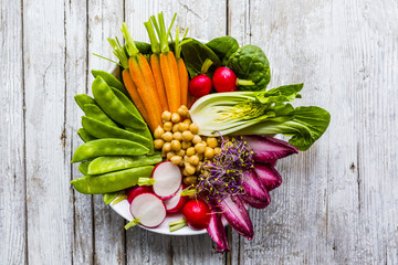 Buddha bowl, healthy and balanced food. 