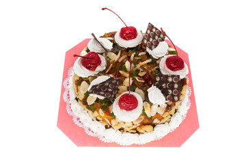 Torte isoliert