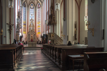 Fototapeta na wymiar Cathedral of the Holy Spirit, Hradec Králové - Hradec Kralove
