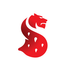 Sign the letter S and Lion