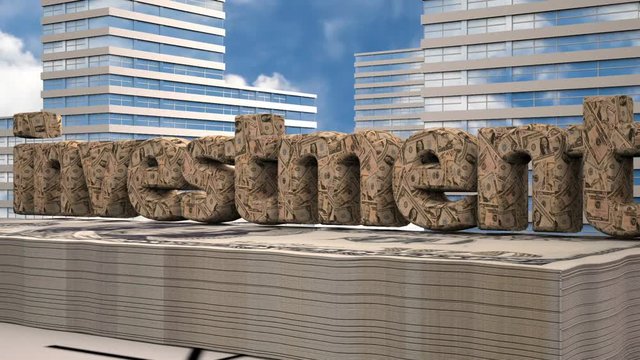 Elements of construction, Construction of a residential microdistrict in the background of a cloud time lapse, the concept of the construction industry