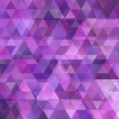 Fototapeta premium Purpurowy geometryczny abstrakcjonistyczny trójgraniasty tło z opacity skutkiem - wektorowa grafika