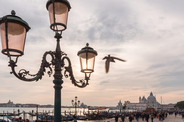 Obraz premium venezia al tramonto