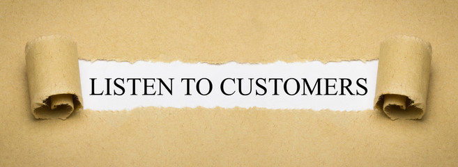 Listen to Customers