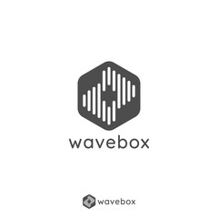 abstract audio signal wave pulse logo for business, apps radio, technology, or data. icon symbol template Vector illustration.