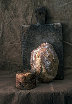 Pain  fromage  de ch&egrave;vre