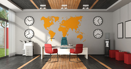 Modern colorful office © archideaphoto