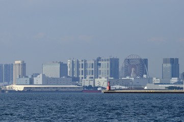 臨海副都心の高層ビル群