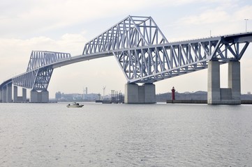 東京港臨海道路の東京ゲートブリッジ