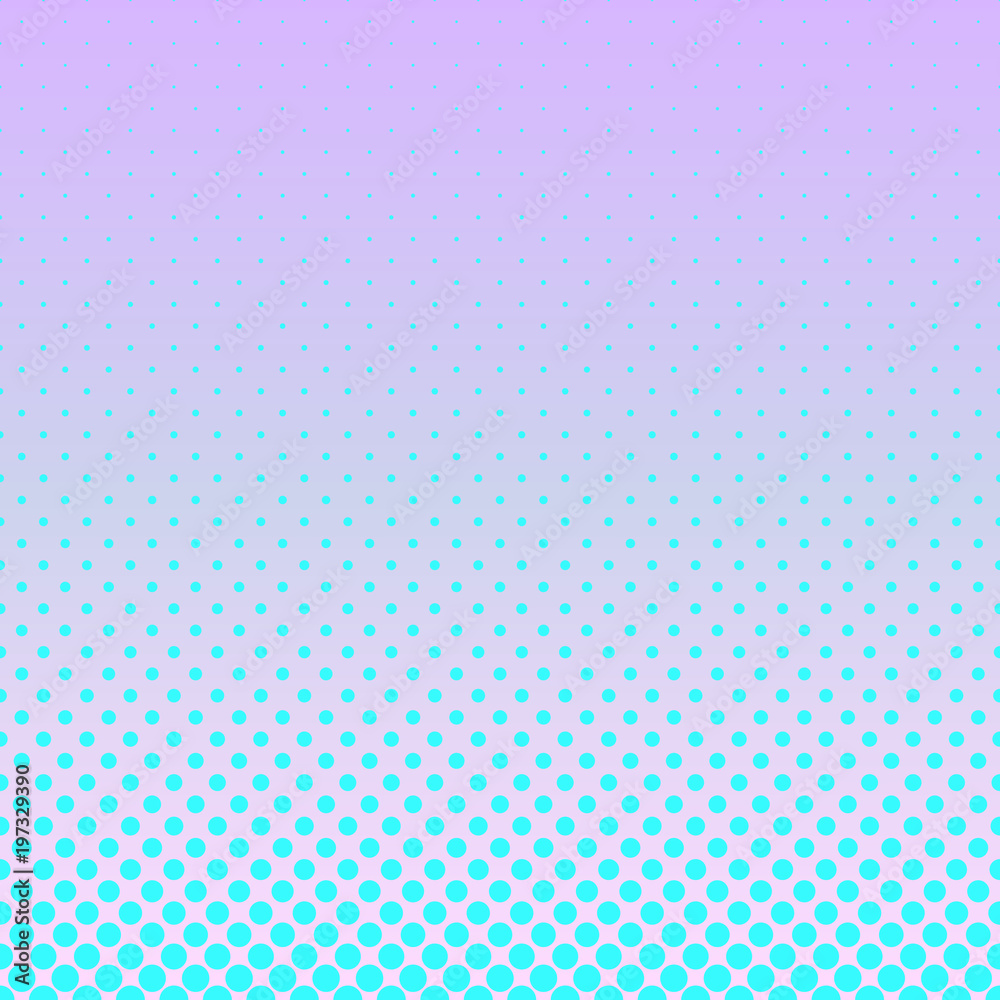 Poster abstract gradient halftone dot pattern background - vector graphic design