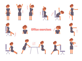 Exercises for the office. Vector