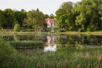 Palace and park ensemble "Samchiki" in the village of Samchiki, Ukraine