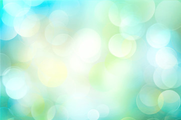 Fototapeta premium Green blue blurred background.