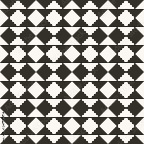 Black And White Abstract Geometric Quilt Pattern High Contrast Black And White Abstract Geometric Quilt Pattern High Contrast Background With Triangles Simple