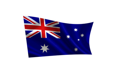 
Australia flag. A series of "Flags of the world."  ( The country - Australia flag ) 