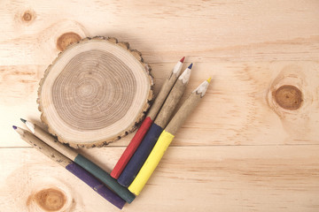 Tree Ring, Log, Wood.