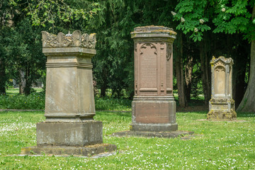 Fototapeta na wymiar Alter Friedhof in Heilbronn