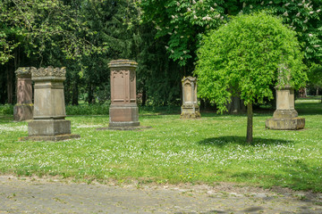 Fototapeta premium Alter Friedhof in Heilbronn