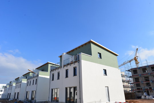 Neubaugebiet Doppelhaush&auml;lften 